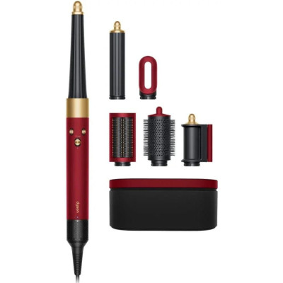 Мультистайлер Dyson Airwrap id HS08 Multi-Styler та Dryer Straight to Wavy - Red Velvet/Gold (596926-01)
