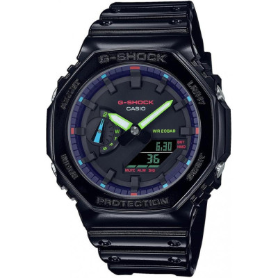 Чоловічий годинник Casio GA-2100RGB-1AER