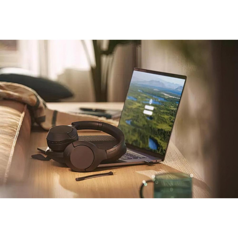 Навушники з мікрофоном Philips TAH8507 Black (TAH8507BK/00)