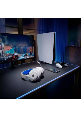 Навушники з мікрофоном SteelSeries Arctis Nova 7P White (61561)