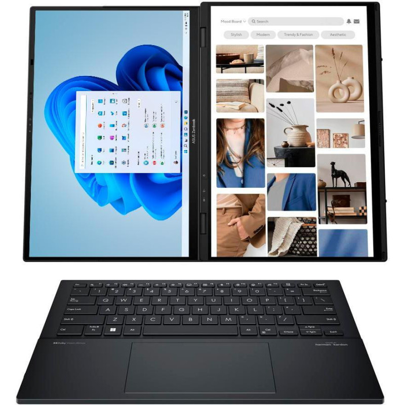 Ноутбук ASUS ZenBook Duo UX8406MA Inkwell Gray (UX8406MA-QL048W)
