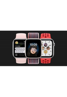 Смарт-годинник Apple Watch SE 2 GPS + Cellular 44mm Midnight Alu. Case w. Midnight Sport Band M/L (MRH73)