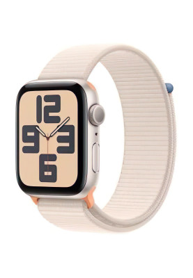 Смарт-годинник Apple Watch SE 2 GPS 44mm Starlight Aluminium Case with Starlight Sport Loop (MRE63)
