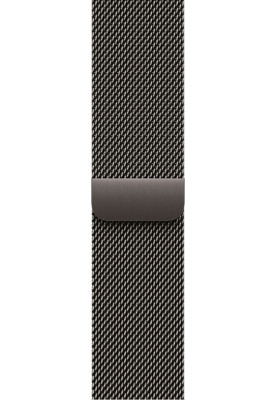 Смарт-годинник Apple Watch Series 10 GPS + Cellular 42mm Slate Titanium Case w. Slate Milanese Loop (MX053)