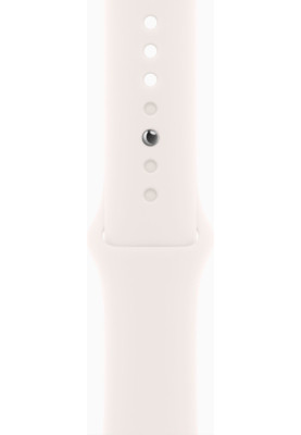 Смарт-годинник Apple Watch Series 10 GPS 46mm Rose Gold Alu. Case w. Light Blush Sport Band - M/L (MWWU3)