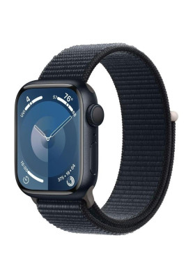 Смарт-годинник Apple Watch Series 9 GPS + Cellular 41mm Midnight Alu. Case w. Midnight Sport Loop (MRHU3)