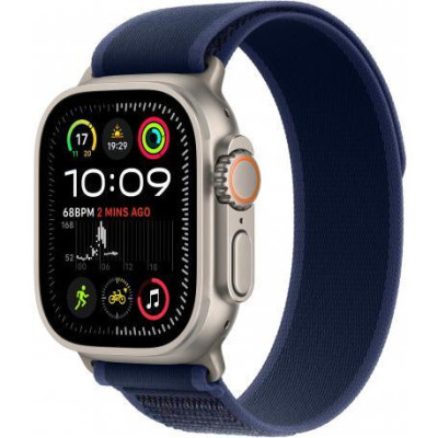 Смарт-годинник Apple Watch Ultra 2 GPS + Cellular 49mm Natural Titan. Case w. Blue Trail Loop - S/M (MX4J3)