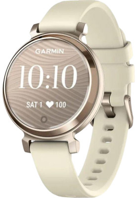 Смарт-годинник Garmin Lily 2 Cream Gold with Coconut Silicone Band (010-02839-00/20)