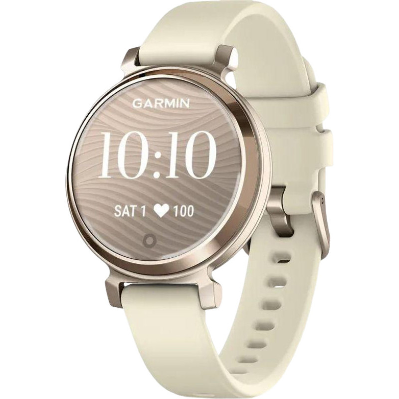 Смарт-годинник Garmin Lily 2 Cream Gold with Coconut Silicone Band (010-02839-00/20)