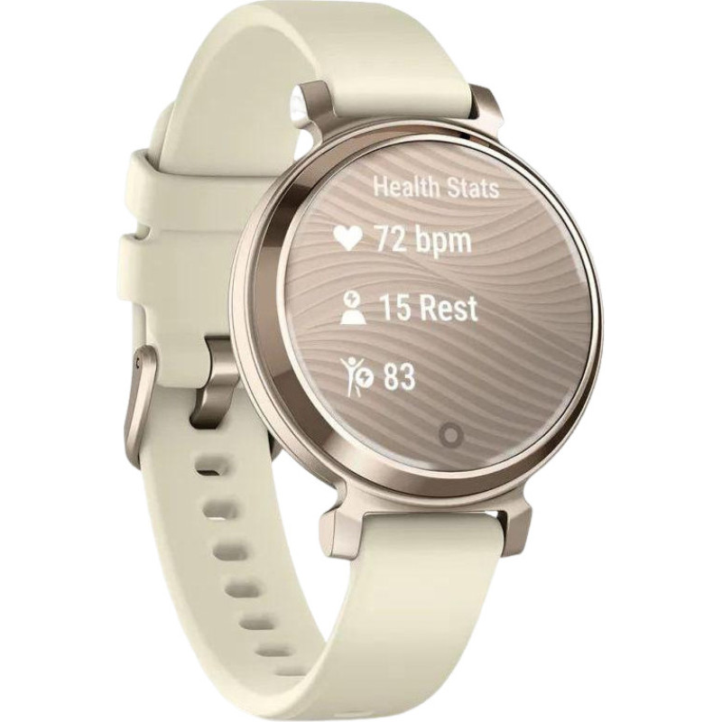 Смарт-годинник Garmin Lily 2 Cream Gold with Coconut Silicone Band (010-02839-00/20)