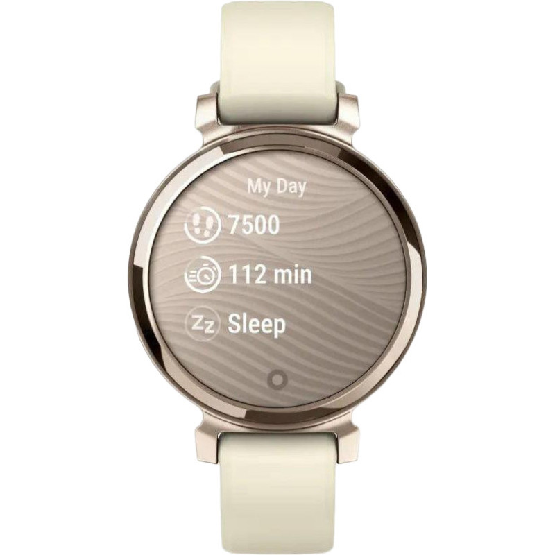 Смарт-годинник Garmin Lily 2 Cream Gold with Coconut Silicone Band (010-02839-00/20)