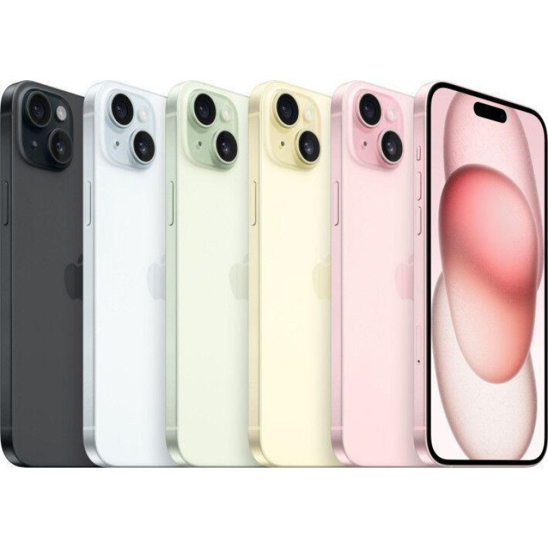 Смартфон Apple iPhone 15 128GB Pink (MTP13)