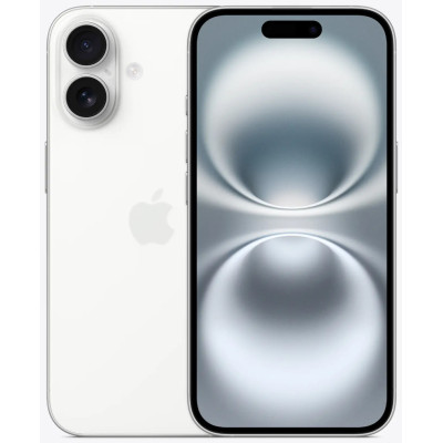 Смартфон Apple iPhone 16 256GB White (MYEF3)