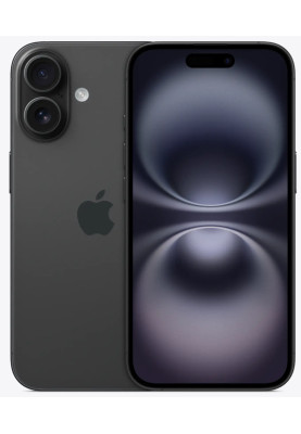 Смартфон Apple iPhone 16 Plus 128GB Black (MXVU3)