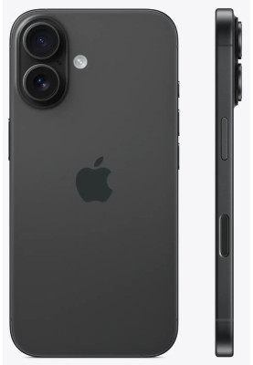 Смартфон Apple iPhone 16 Plus 128GB Black (MXVU3)