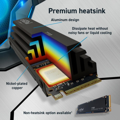SSD накопичувач Crucial T700 2 TB with heatsink (CT2000t700SSD5)