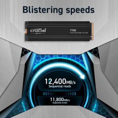 SSD накопичувач Crucial T700 2 TB with heatsink (CT2000t700SSD5)