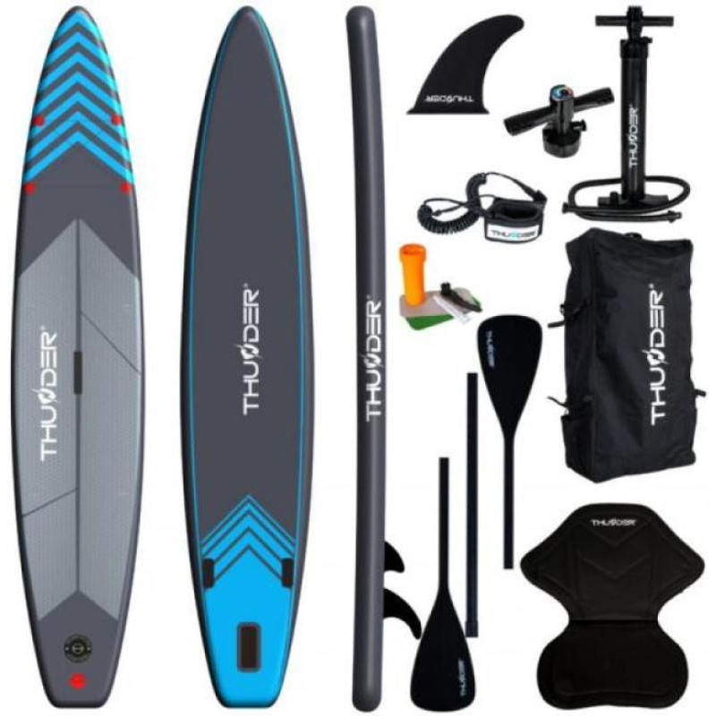 SUP board Thunder Надувна SUP дошка STEEL BLUE 365