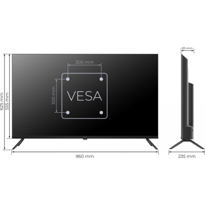 ТБ KIVI 43'' UHD Prime E5 QLED (43U770QB)