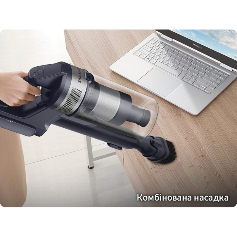 Вертикальний ручний пилосос (2в1) Samsung Jet 65 Pet Cordless Stick Vacuum VS15A60AGR5