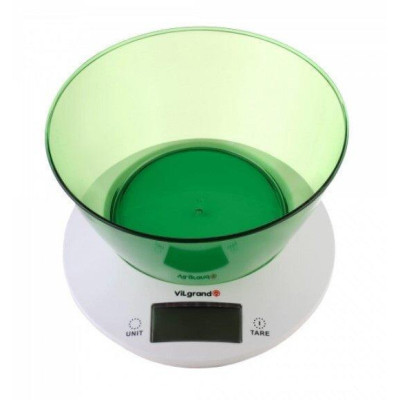 Ваги кухонні електронні ViLgrand VKS-533C_green