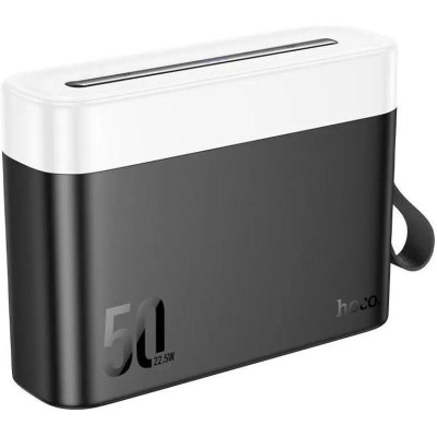 Зовнішній акумулятор (павербанк) Hoco J94A Masterful 50000mAh 22.5W Black
