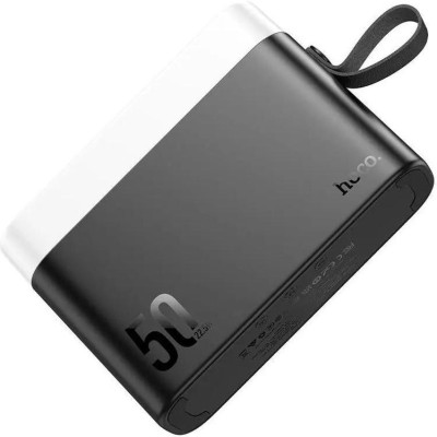 Зовнішній акумулятор (павербанк) Hoco J94A Masterful 50000mAh 22.5W Black