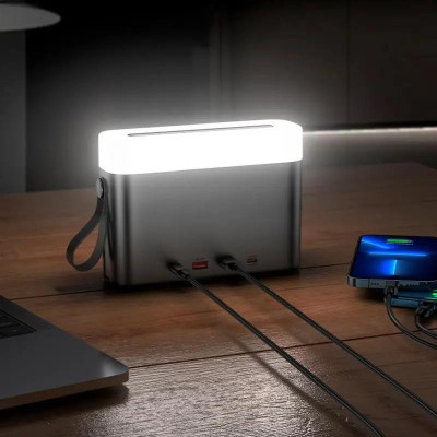Зовнішній акумулятор (павербанк) Hoco J94A Masterful 50000mAh 22.5W Black