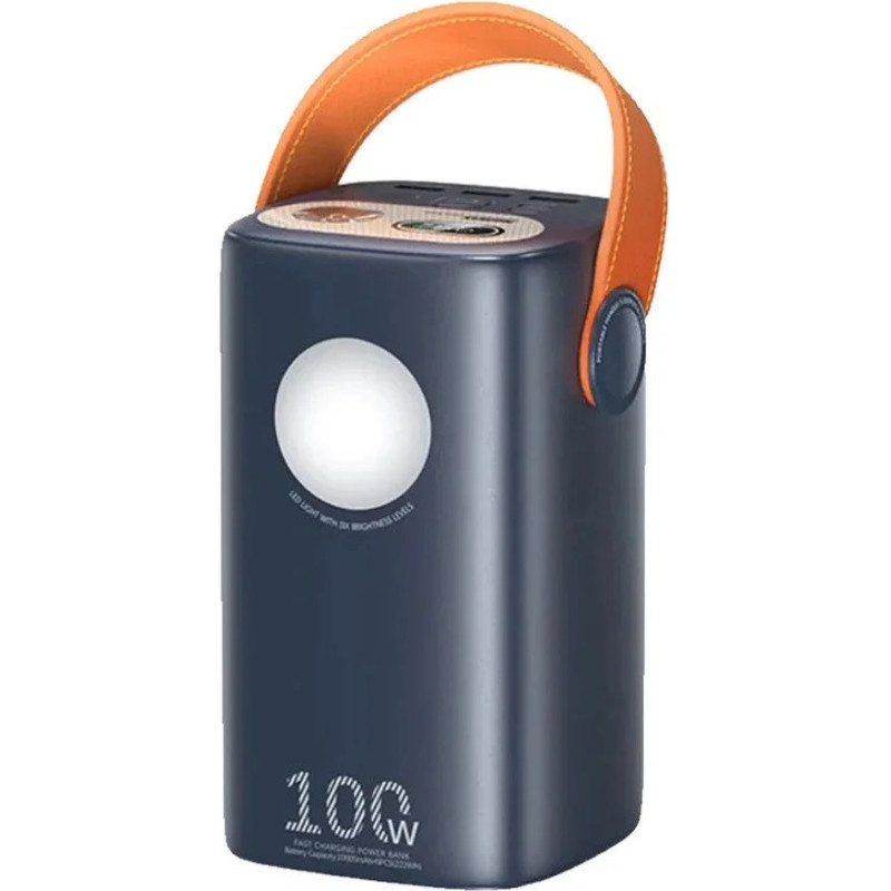 Зовнішній акумулятор (павербанк) REMAX RPP-100 60000mAh 100W Dark Blue