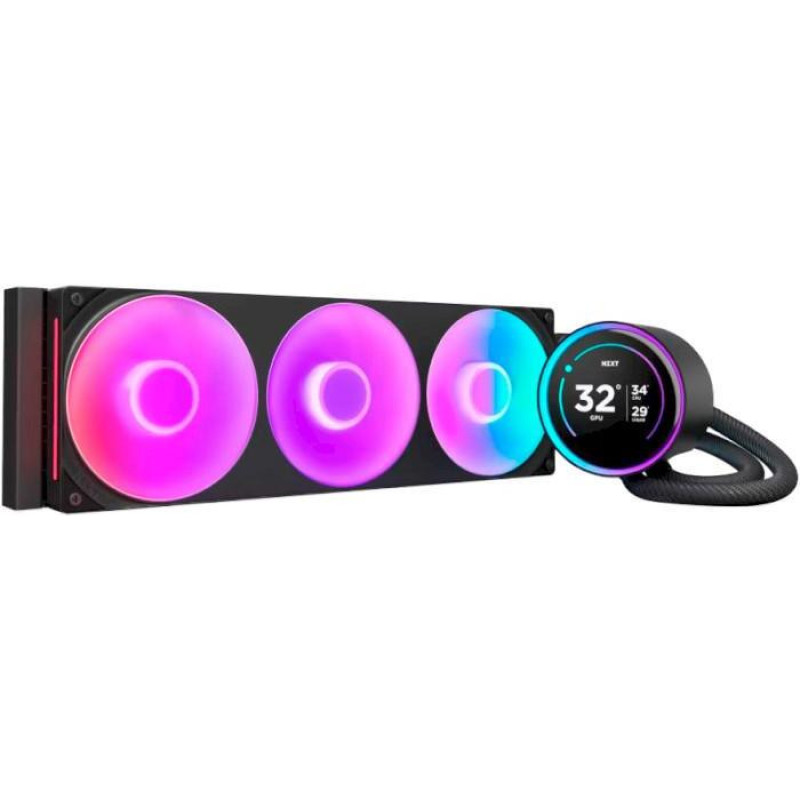 Водяне охолодження NZXT Kraken Elite 360 RGB 2024 Matte Black (RL-KR36E-B2)