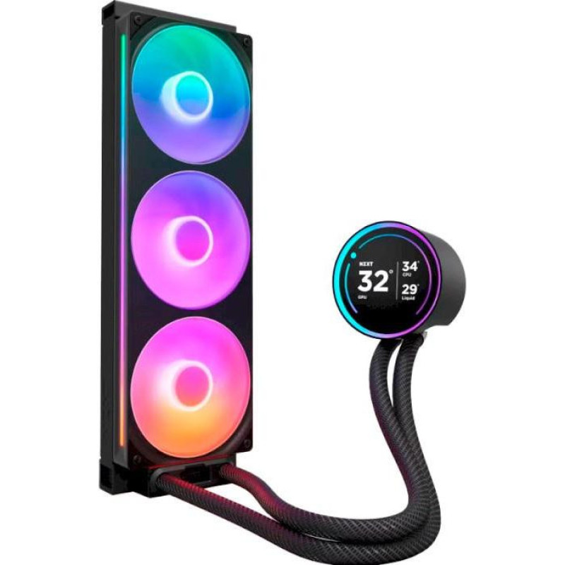 Водяне охолодження NZXT Kraken Elite 360 RGB 2024 Matte Black (RL-KR36E-B2)