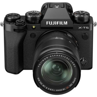 Бездзеркальний фотоапарат Fujifilm X-T5 kit 18-55mm Black (16783082)