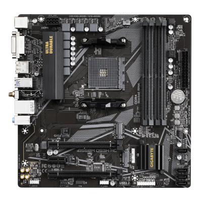 Материнська плата GIGABYTE B550M DS3H AC
