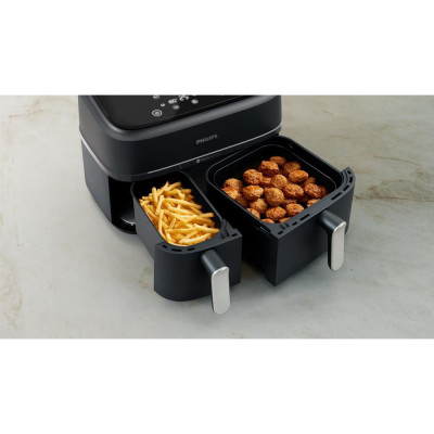 Мультипіч (аерофритюрниця) Philips Dual Airfryer 3000 Series NA351/00