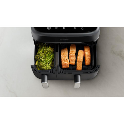 Мультипіч (аерофритюрниця) Philips Dual Airfryer 3000 Series NA351/00