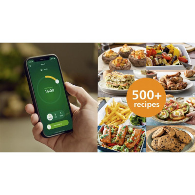 Мультипіч (аерофритюрниця) Philips Dual Airfryer 3000 Series NA351/00