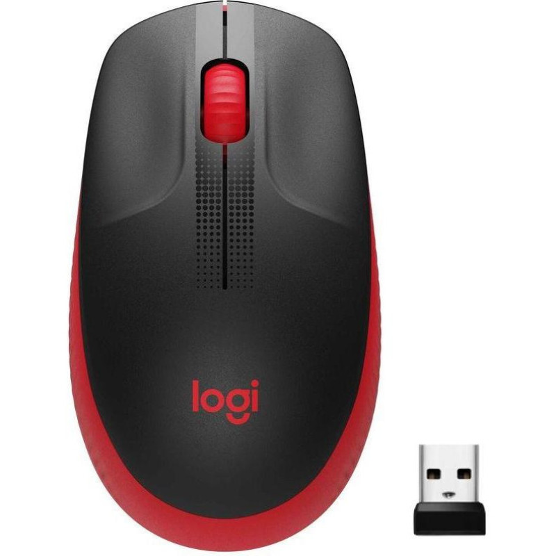 Миша Logitech M190 Wireless Red (910-005908)