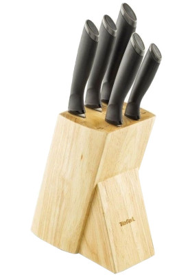 Набір ножів Tefal Comfort з підставкою 6 предметів K221SA14