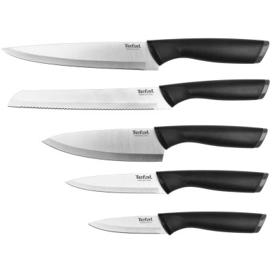Набір ножів Tefal Comfort з підставкою 6 предметів K221SA14