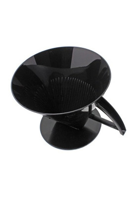 Пуровер Melitta Porcelain Filter Cone 1x4 Black (4006508224425)
