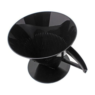 Пуровер Melitta Porcelain Filter Cone 1x4 Black (4006508224425)