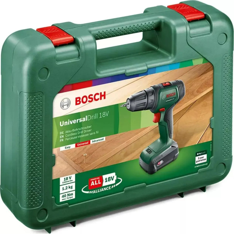 Шуруповерт Bosch UniversalDrill 18V (06039D4001)