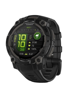 Смарт-годинник Garmin Instinct 3 45mm AMOLED Black with Black Band (010-02936-00)