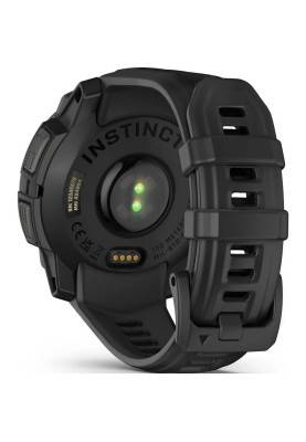 Смарт-годинник Garmin Instinct 3 45mm AMOLED Black with Black Band (010-02936-00)