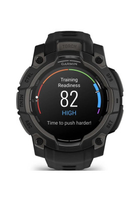 Смарт-годинник Garmin Instinct 3 45mm AMOLED Black with Black Band (010-02936-00)
