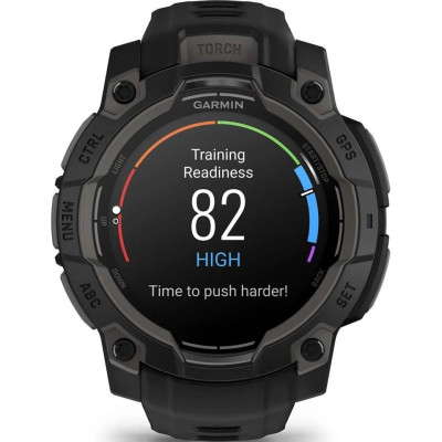 Смарт-годинник Garmin Instinct 3 45mm AMOLED Black with Black Band (010-02936-00)