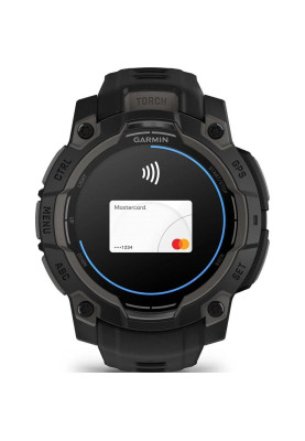 Смарт-годинник Garmin Instinct 3 45mm AMOLED Black with Black Band (010-02936-00)