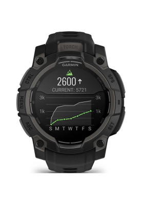 Смарт-годинник Garmin Instinct 3 45mm AMOLED Black with Black Band (010-02936-00)