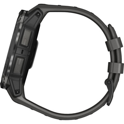 Смарт-годинник Garmin Instinct 3 50mm AMOLED Black with Charcoal Band (010-03020-00)