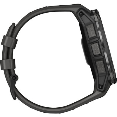 Смарт-годинник Garmin Instinct 3 50mm AMOLED Black with Charcoal Band (010-03020-00)